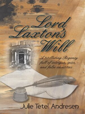 cover image of Lord Laxton's Will